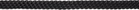 Fax Copy Express Black Twisted Hardware Belt