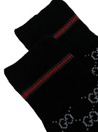 GUCCI - Cotton Socks With Gg Motif