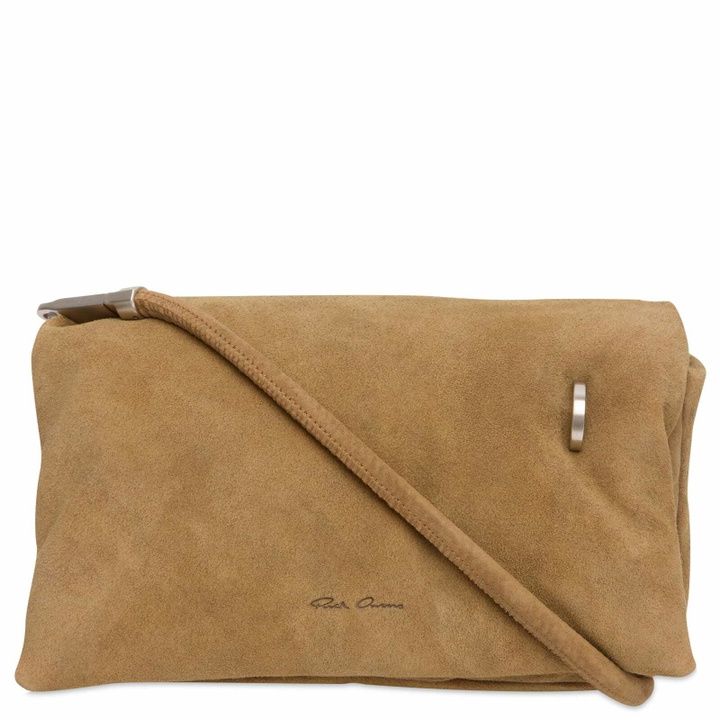 Photo: Rick Owens Women's Shoulder Pillow Griffin Bag in Sumi Brown 