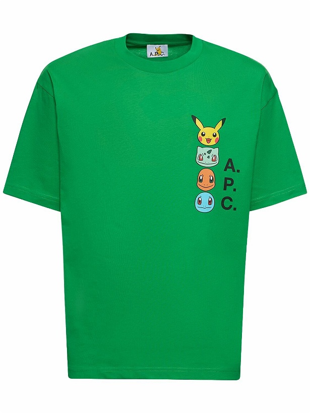 Photo: A.P.C. - A.p.c. X Pokémon Organic Cotton T-shirt