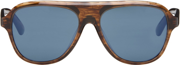 Photo: Oliver Peoples Brown Paul Newman Sunglasses