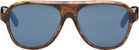 Oliver Peoples Brown Paul Newman Sunglasses