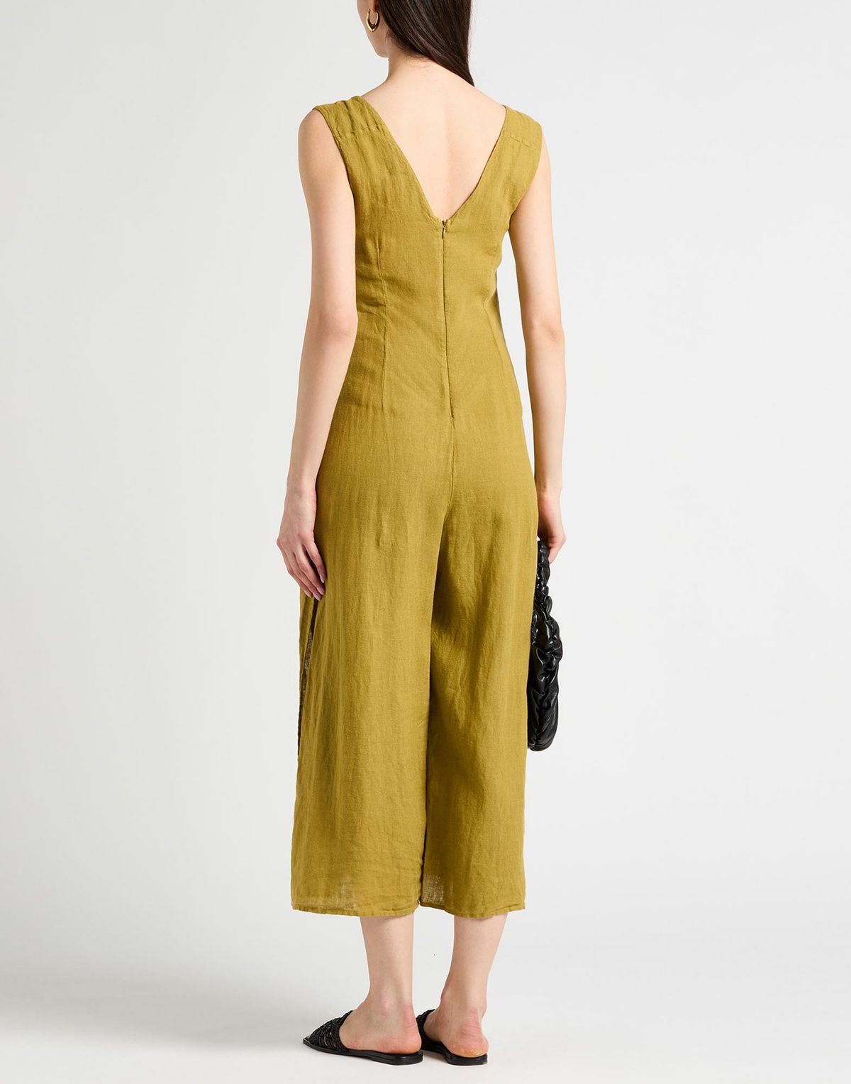 Alessia Santi Womens Jumpsuit Mustard