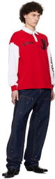 KUSIKOHC Navy Workwear Multi Rivet Jeans