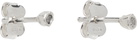 Pearls Before Swine Silver 2mm Diamond Stud Earrings