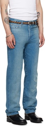 LU'U DAN Blue CLOT Edition Straight Leg Jeans