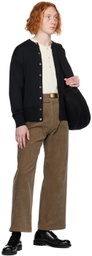 Taiga Takahashi Black Lot.004 Newsboy Bag