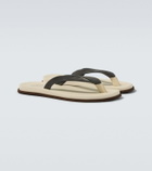Brunello Cucinelli Suede thong sandals