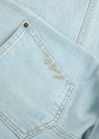 Rotate Sunday Pleated Barrel-leg Jeans Light Blue