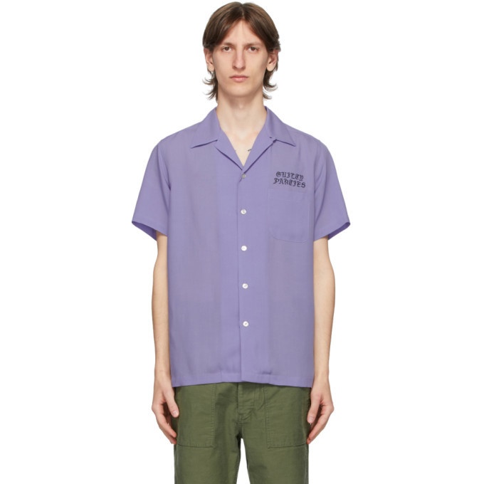 Photo: Wacko Maria Purple 50s Short Sleeve Shirt