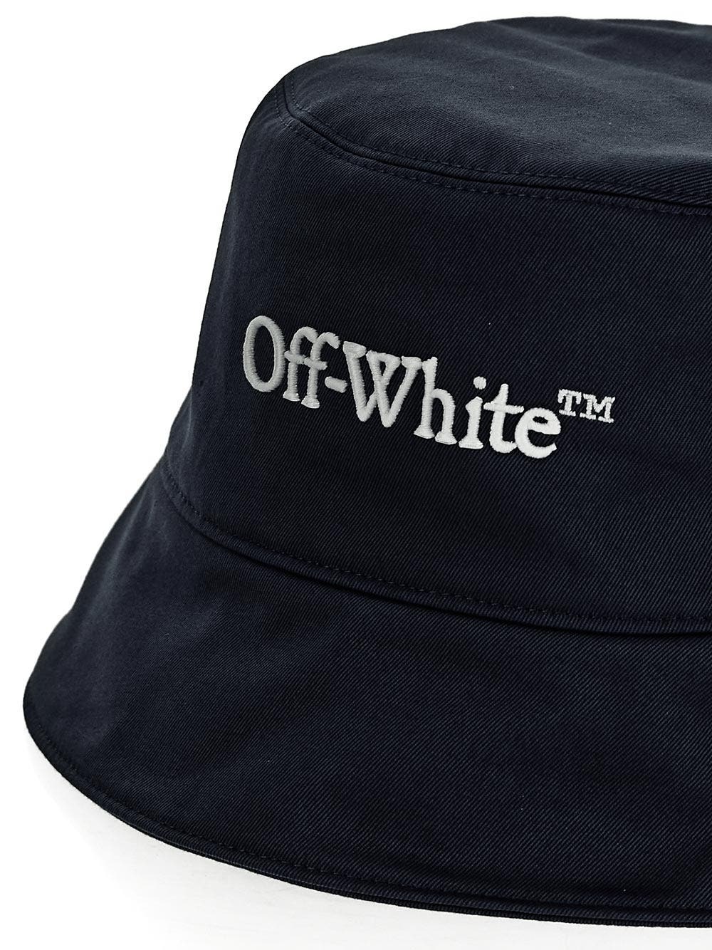 Off-White Cotton Bucket Hat Off-White