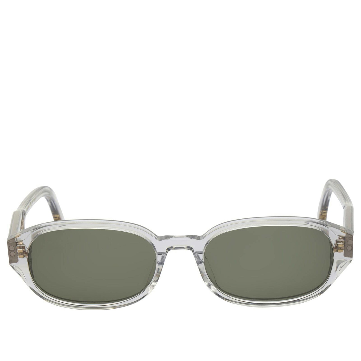 Oscar Deen Pellerin Sunglasses in Crystal/Moss 