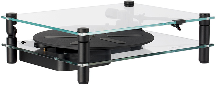 Transparent Black Transparent Turntable