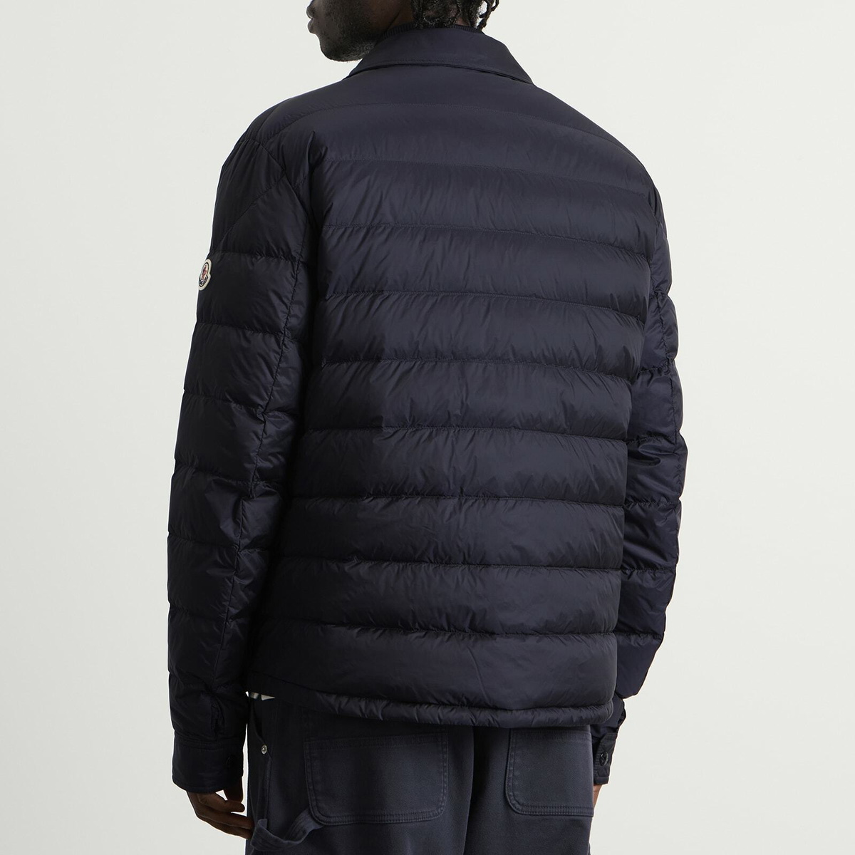 Moncler Men's Vydori Shirt Jacket & Gilet Set in Navy