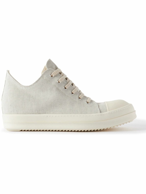 Photo: DRKSHDW by Rick Owens - Canvas Sneakers - Gray