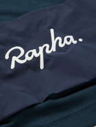 Rapha - Brevet Logo-Print Mesh-Panelled Recycled Cycling Jersey - Blue