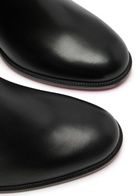 Christian Louboutin CL Chelsea Booty 70 Leather Ankle Boots Black