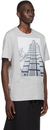 Dries Van Noten Grey Graphic T-Shirt