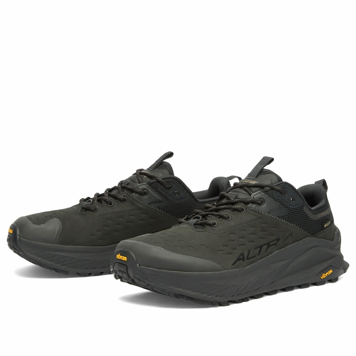 Altra Men's Olympus 6 Hike Low Gore Tex Sneaker in Black
