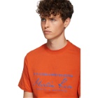 Martine Rose Orange Classic T-Shirt