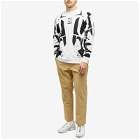 Acronym Men's 100% Cotton Long Sleeve T-Shirt in White