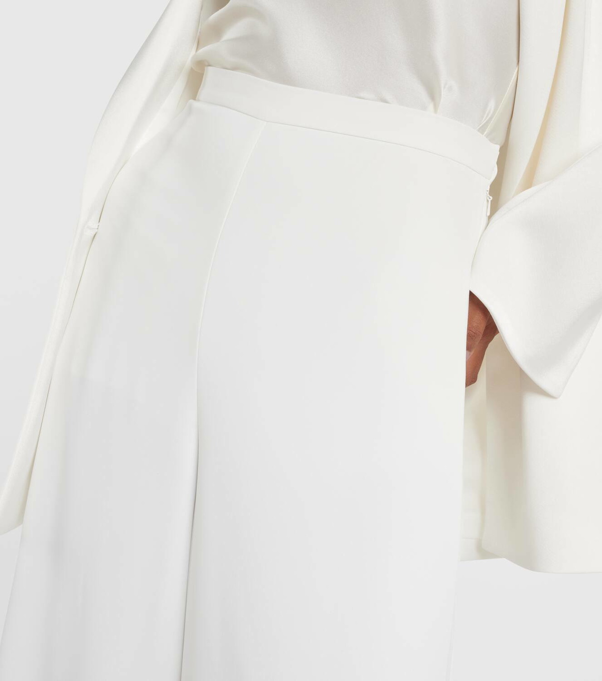 Costarellos High-rise wide-leg pants