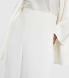 Costarellos High-rise wide-leg pants