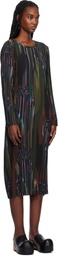 Henrik Vibskov Multicolor Knight Plisse Midi Dress