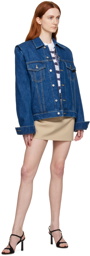 Bianca Saunders Blue Lexxus 23 Denim Jacket