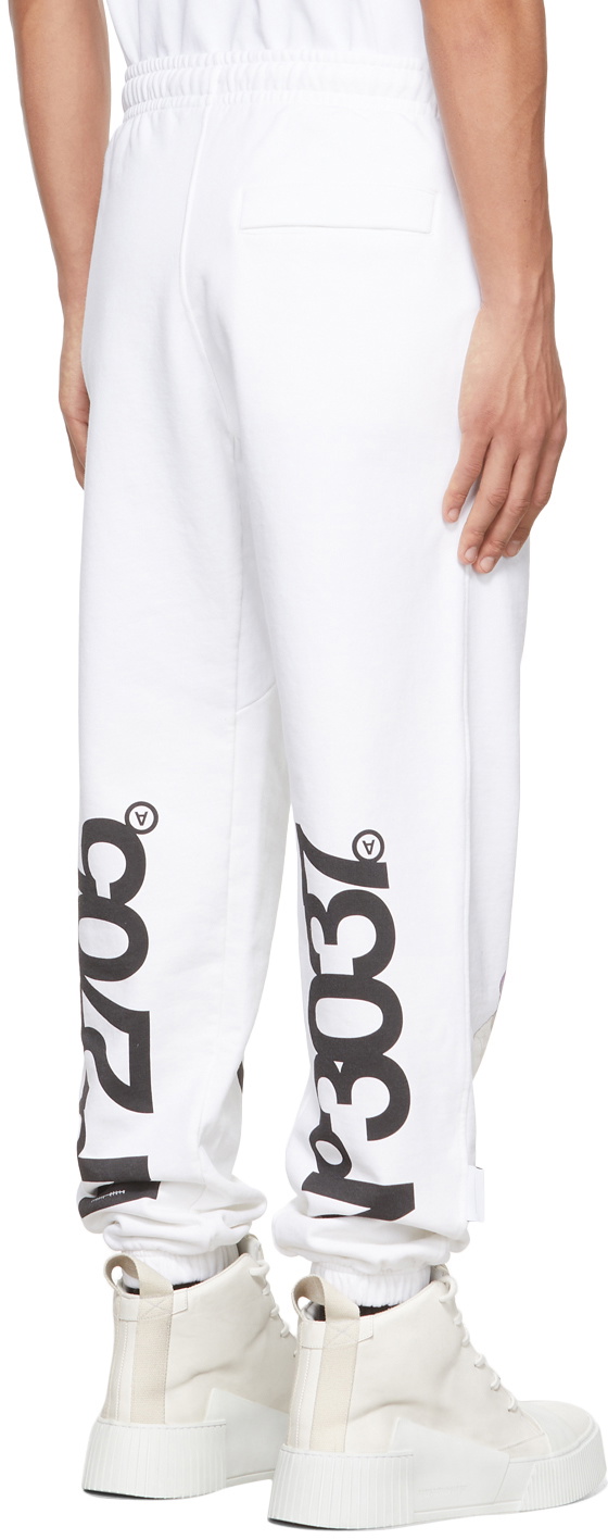 Aitor Throup’s TheDSA White 'No2705' Lounge Pants