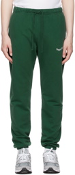 Museum of Peace & Quiet SSENSE Exclusive Green Word Mark Lounge Pants