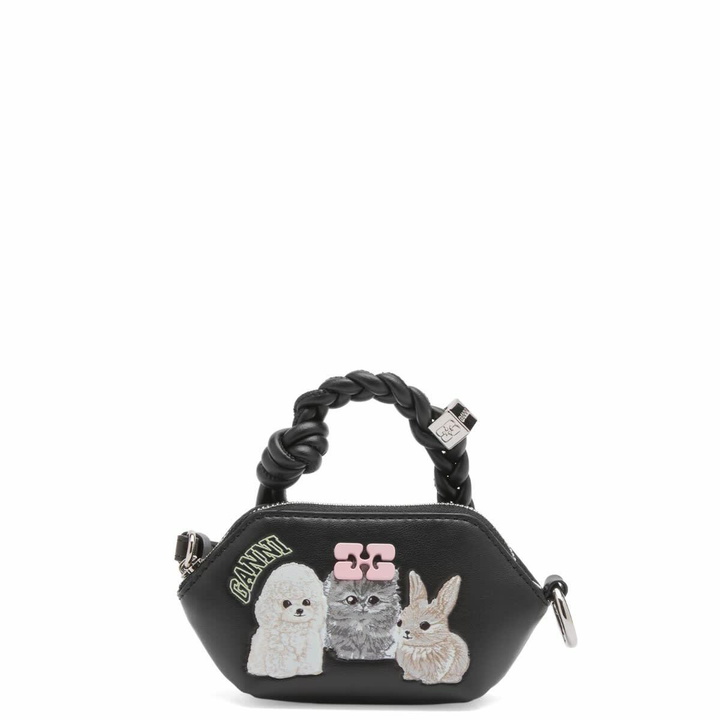 Photo: GANNI Women's Bou Bag Nano in Black 