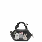 GANNI Women's Bou Bag Nano in Black 