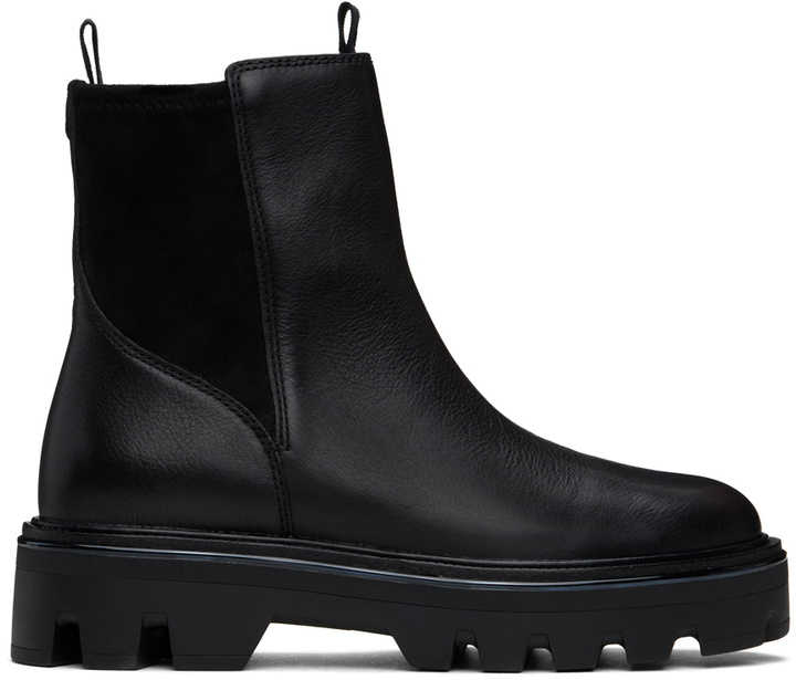Photo: rag & bone Black Quinn Chelsea Boots