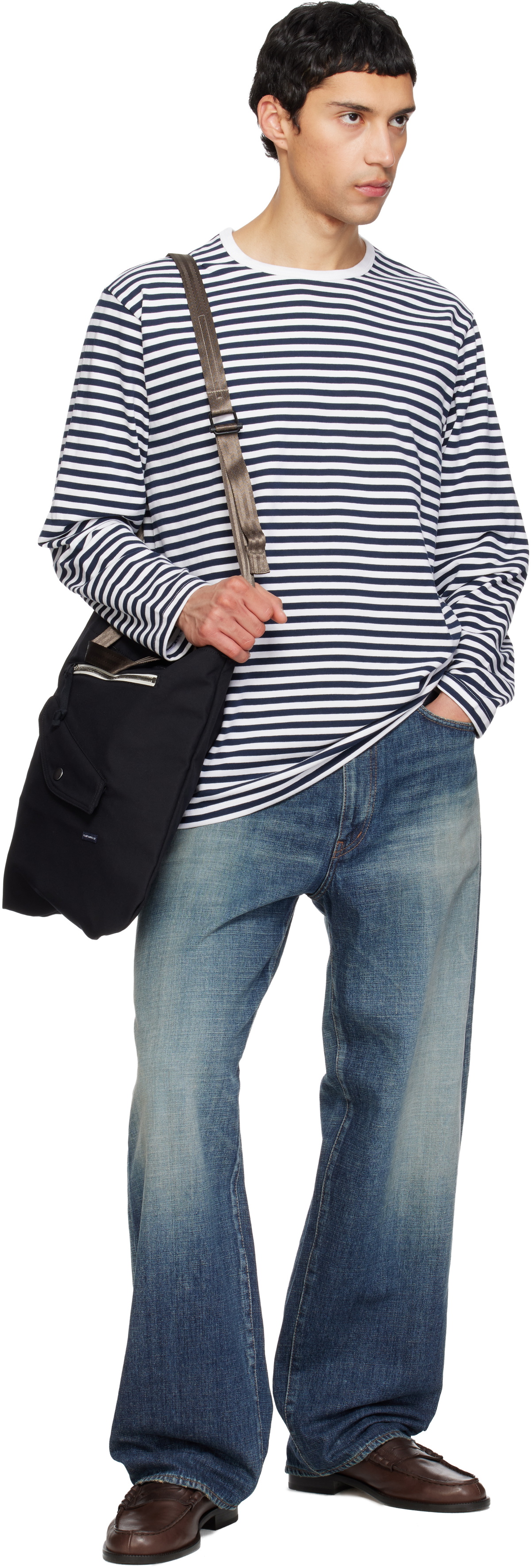 nanamica Black Shoulder Bag Tote