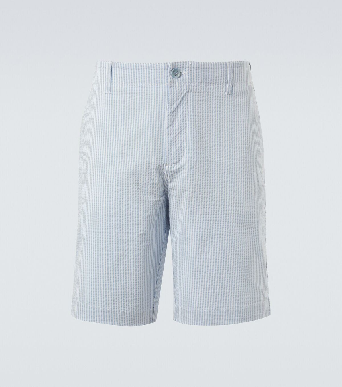 Vilebrequin Brad striped seersucker Bermuda shorts