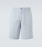Vilebrequin Brad striped seersucker Bermuda shorts