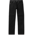 OrSlow - 107 Slim-Fit Denim Jeans - Black