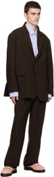 The Frankie Shop Brown Beo Blazer