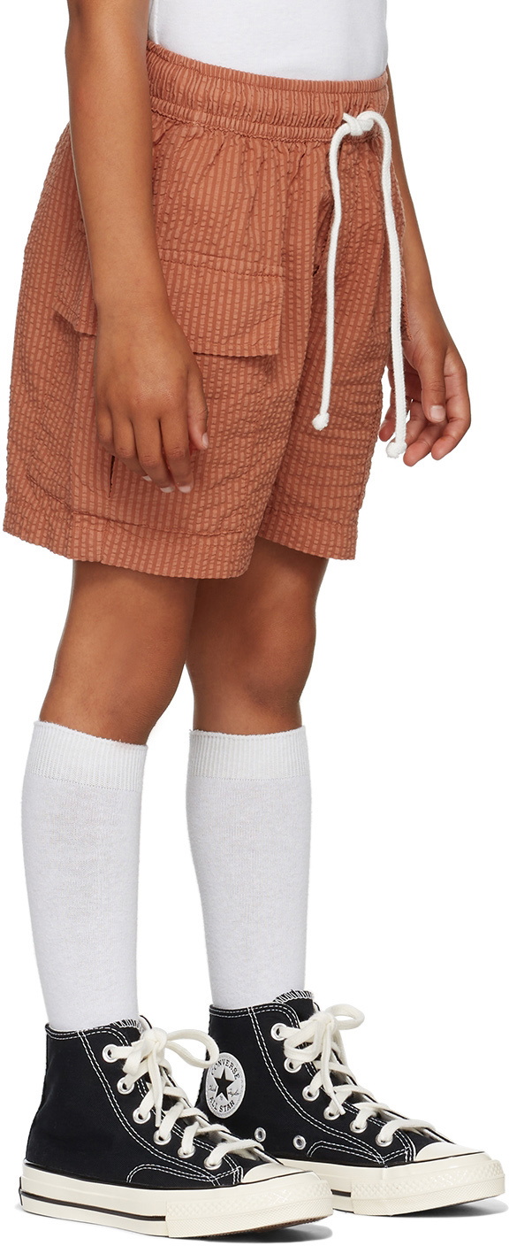 Daily Brat Kids Orange Archie Shorts