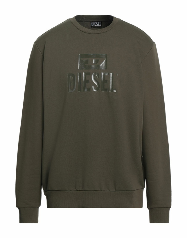 Photo: Diesel Mens Sweatshirt Military in Green