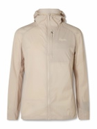 Rapha - Trail Logo-Print DWR-Coated Nylon-Ripstop Hooded Jacket - Neutrals