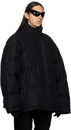 Balenciaga Black Boxy Puffer Jacket