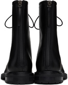 Legres Black Combat Boots