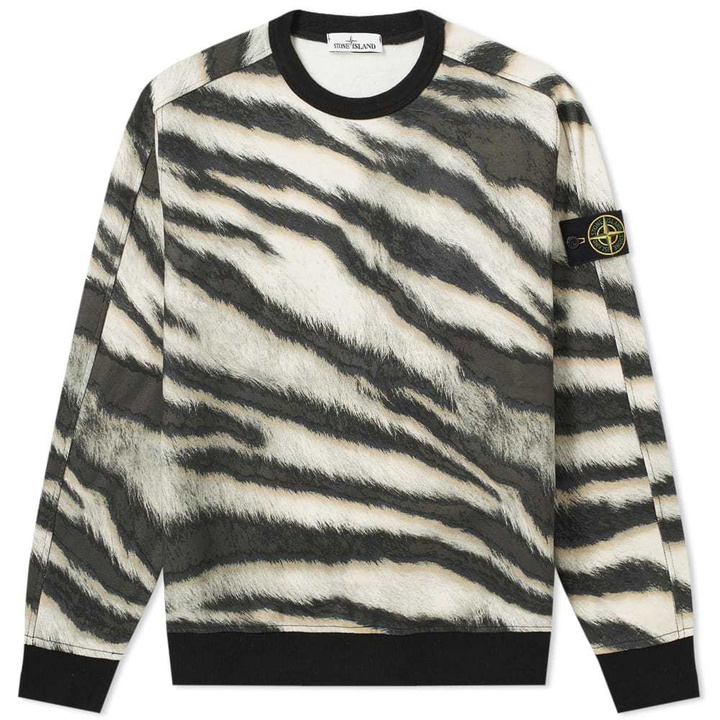 Photo: Stone Island Tiger Camo Sweat Black