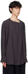 RAINMAKER KYOTO Gray Pleated Shirt