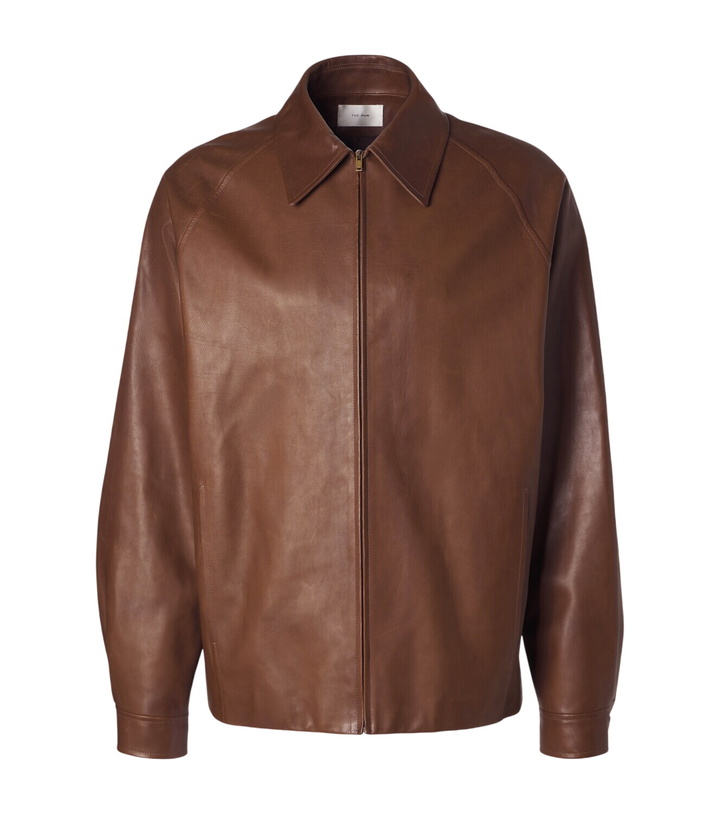 Photo: The Row Mount leather jacket