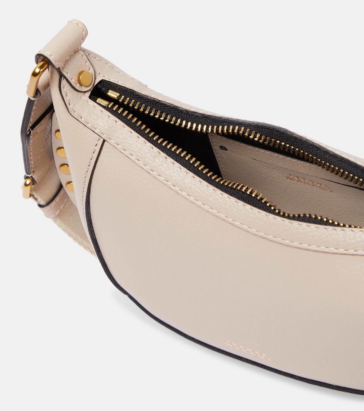 Isabel Marant Oskan Moon Mini leather crossbody bag Isabel