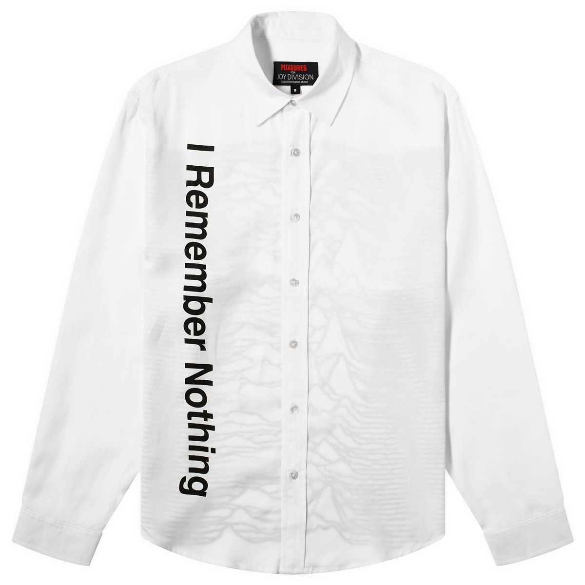 Pleasures Women's Nothing Button Down in White