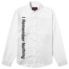 Pleasures Women's Nothing Button Down in White